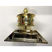 自転 太陽光 転経輪 置物] 41bLz+G3oeL._SS200_.jpg